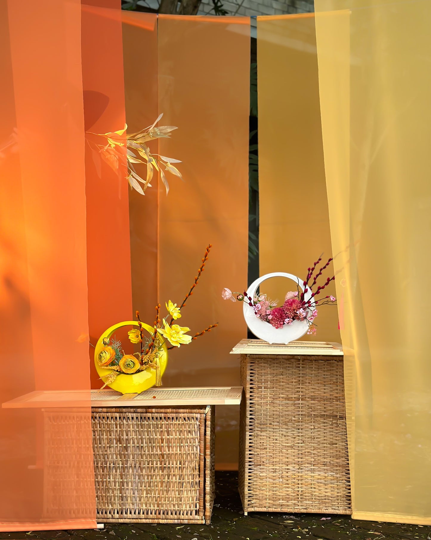 (Ready stock) 茜妍 Scarlet Pink Willow