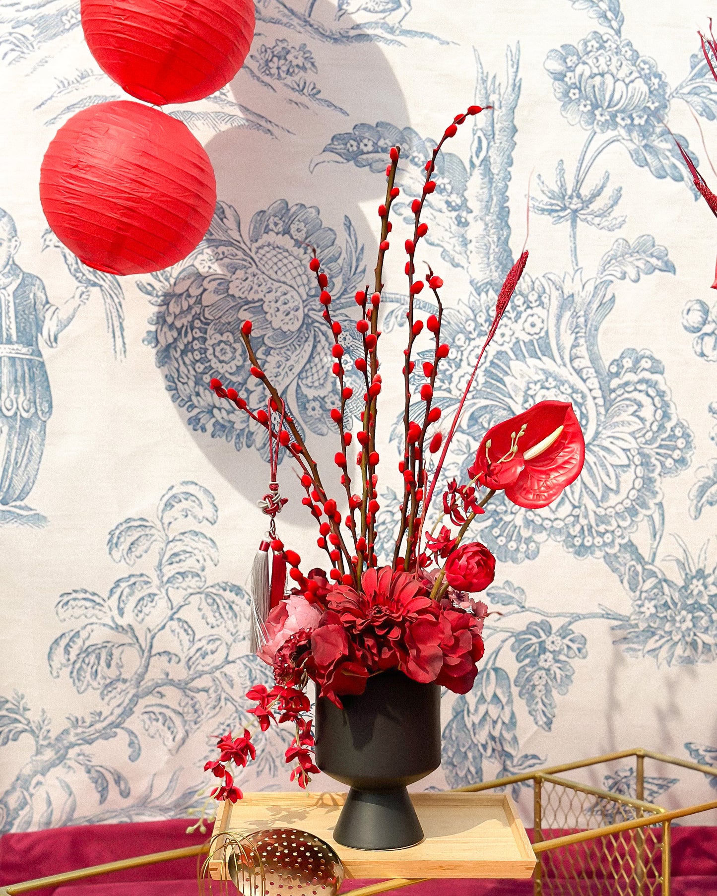 富贵花开 Fortune Red Willow