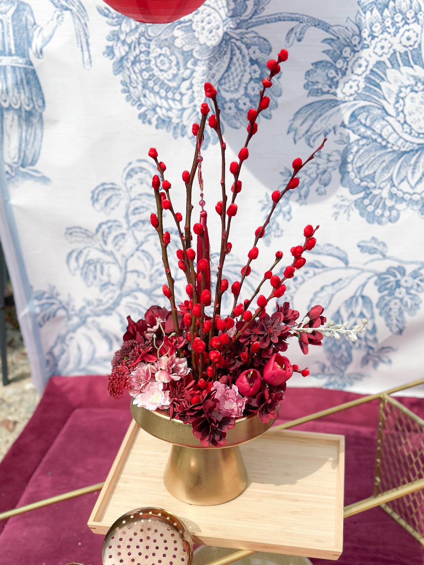 繁花似锦 Dawn Red Willow Size S