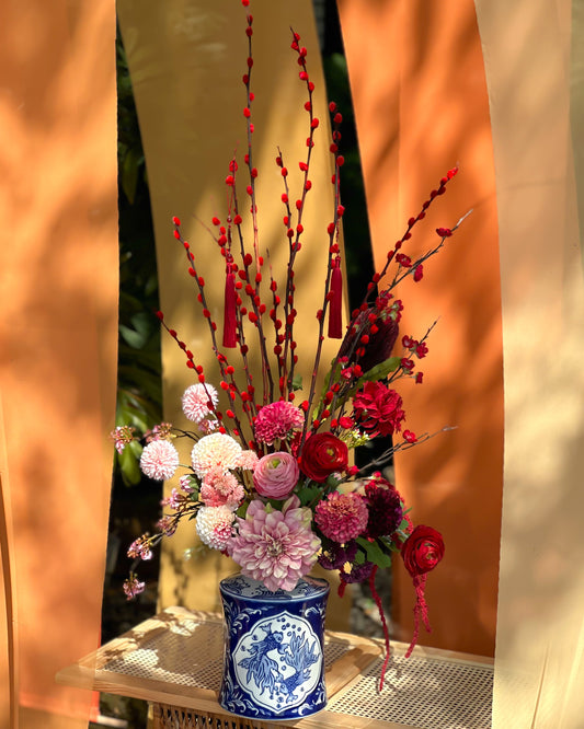 鸿运连绵 Fortune Red Willow.
