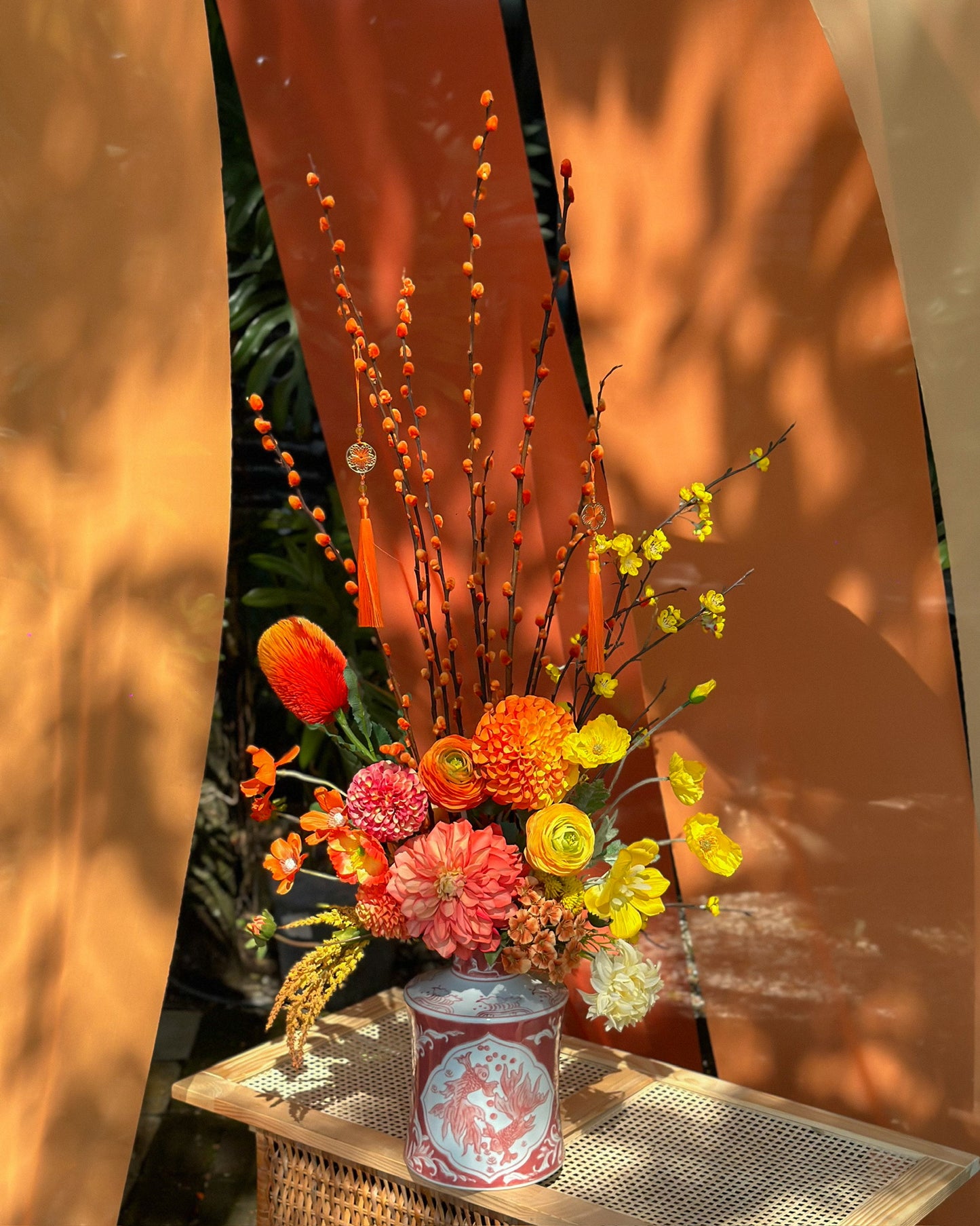 旭日东升 Sunrise Tangerine Willow.