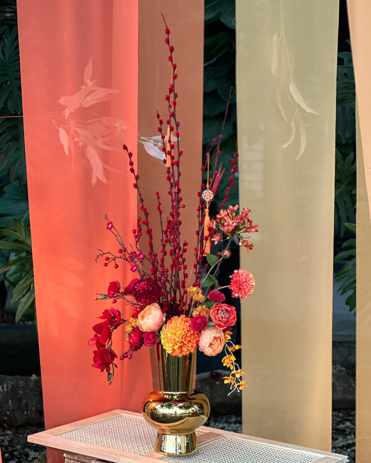 金玉满堂 Golden Prosperity Willow.