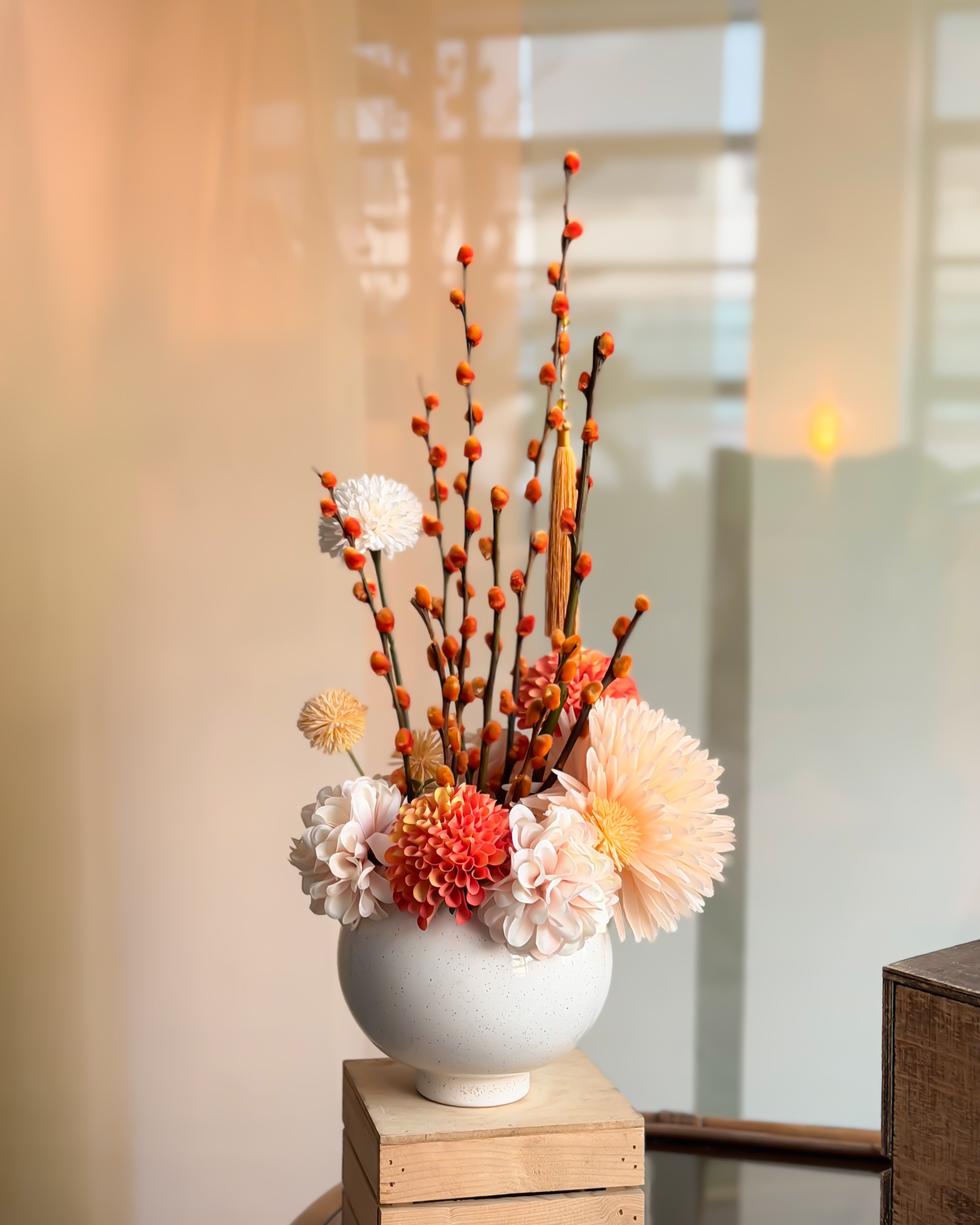 花开圆满 Yuan Tangerine Willow