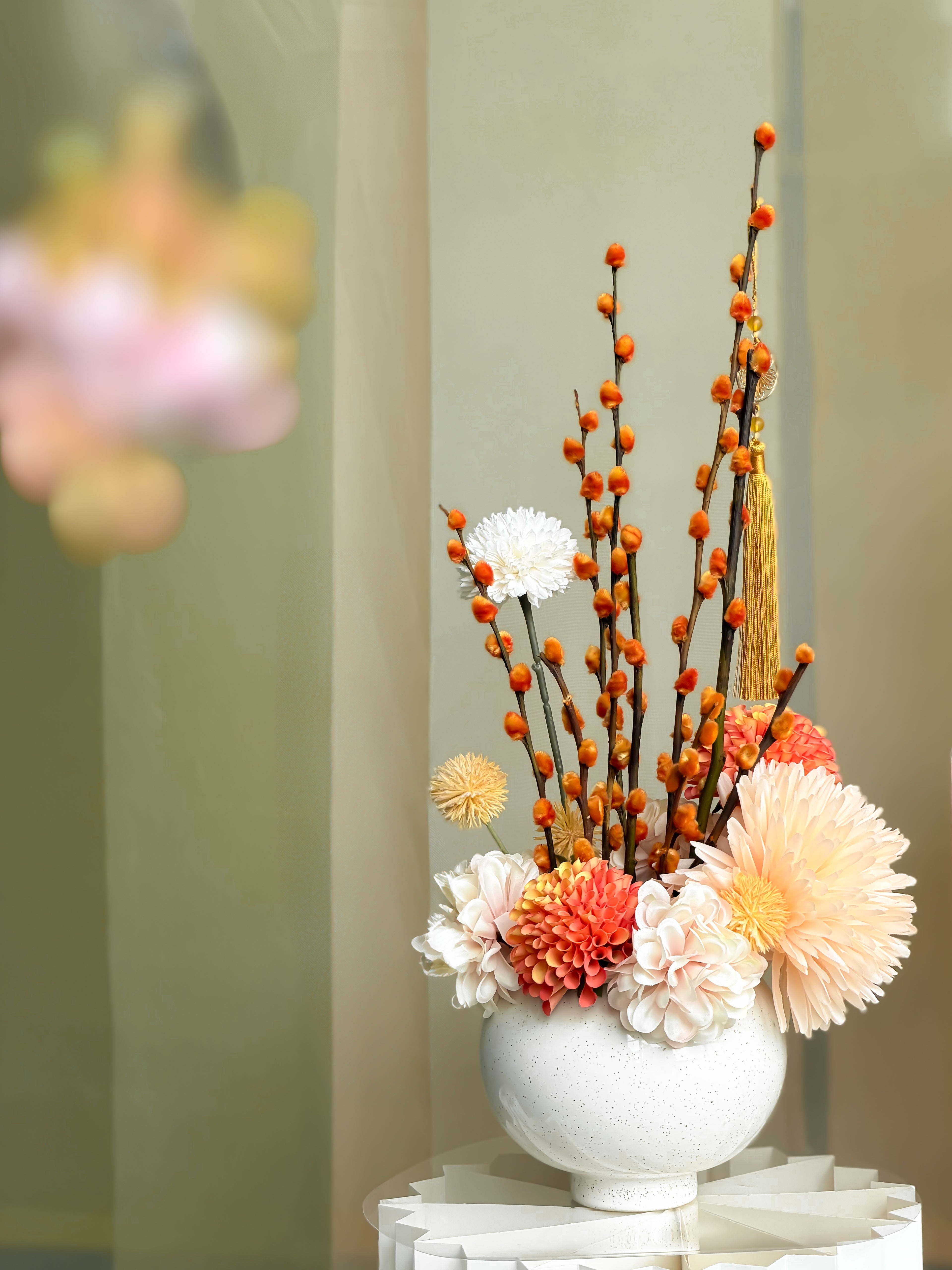 花开圆满 Yuan Tangerine Willow