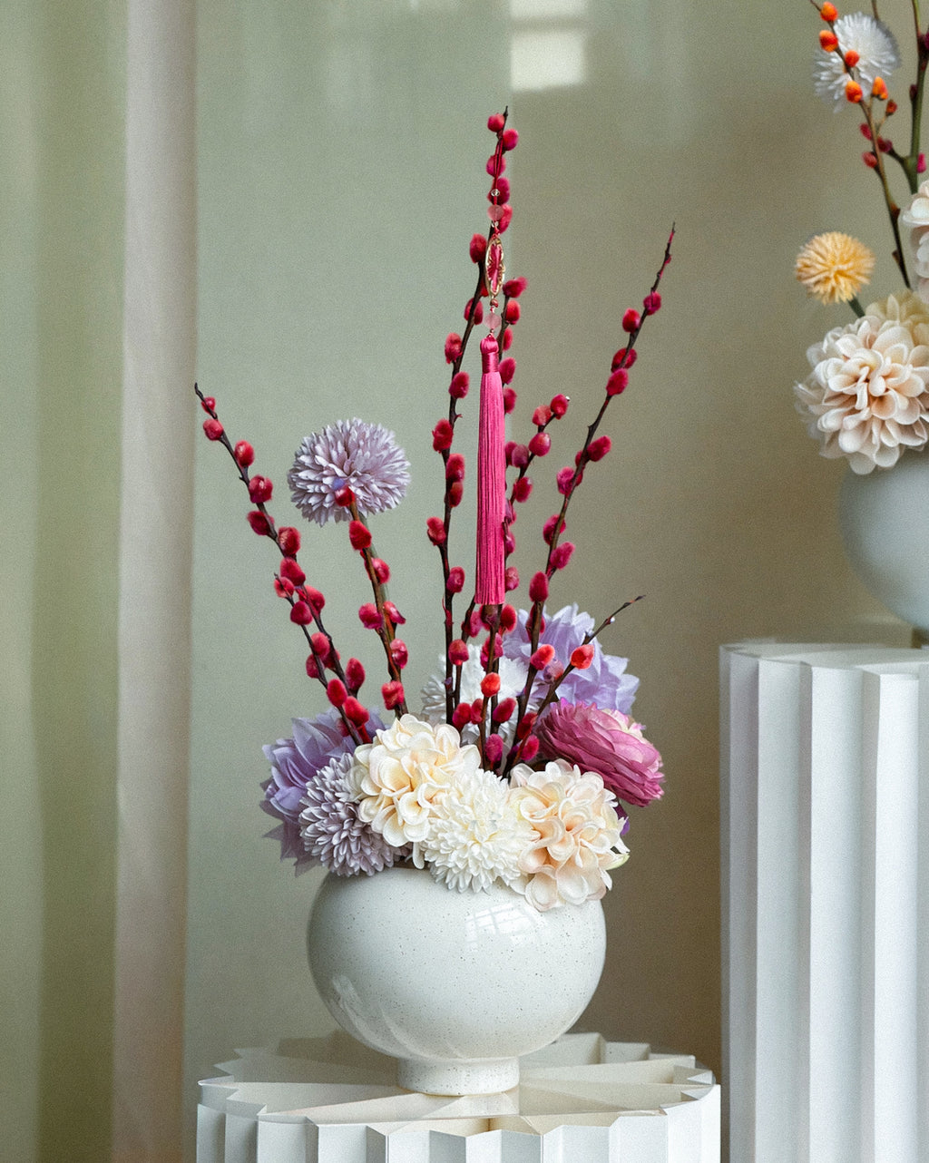 福气圆满 Yuan Pink Willow