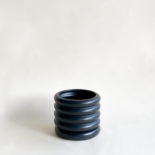 Michelin Planter Black with Saucer