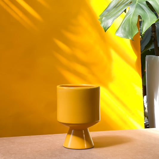 Calice Planter Yellow